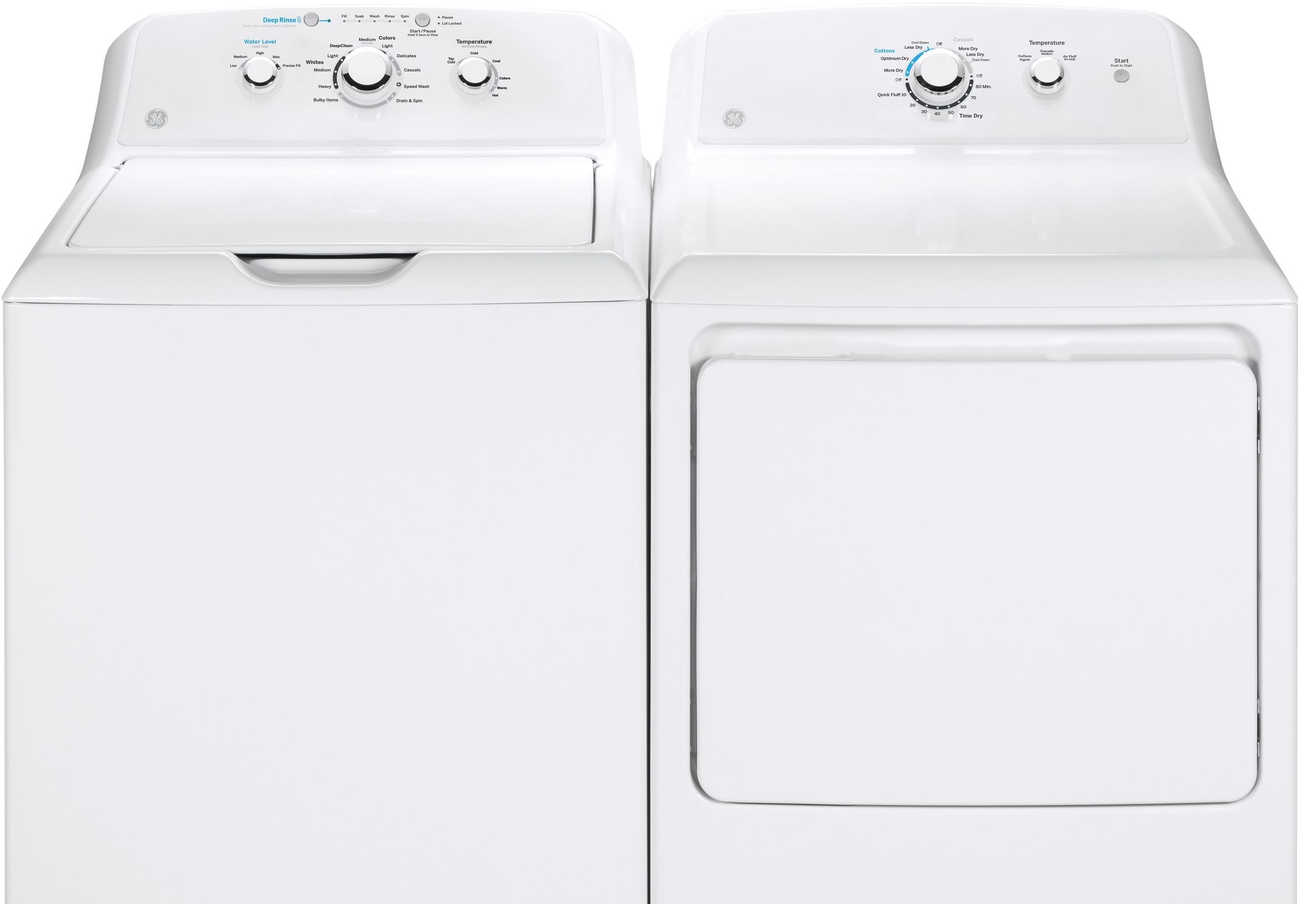image of an affordable washer and dryer set